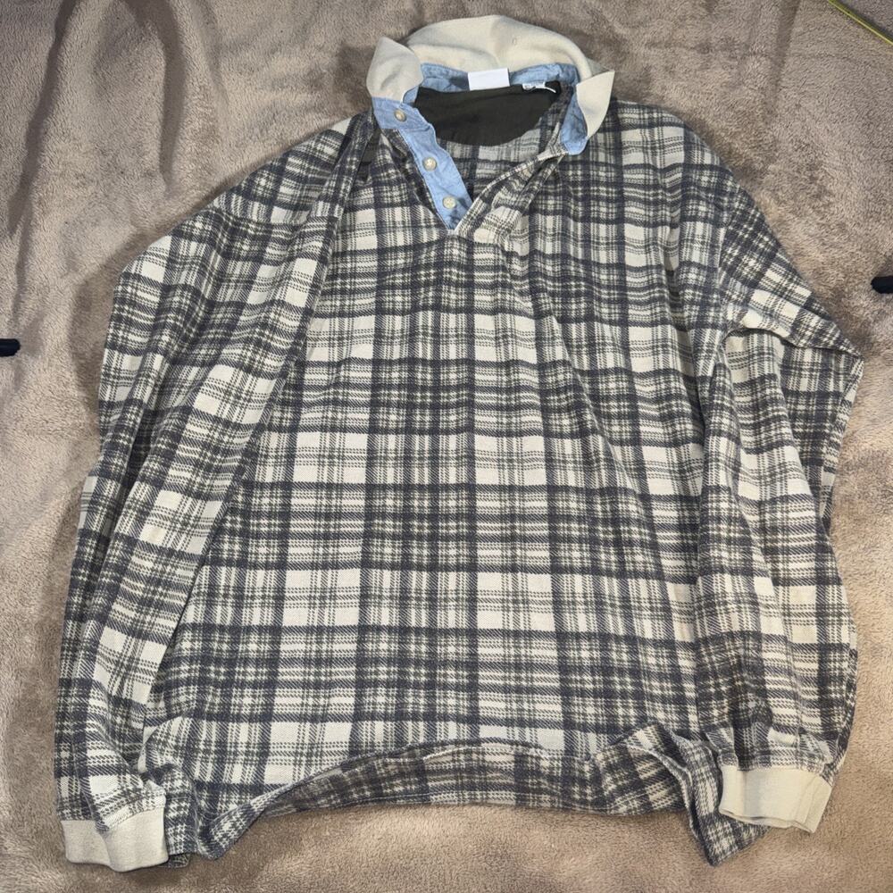 Bugle Boy Company Long Sleeve Shirt Plaid Men’s Small